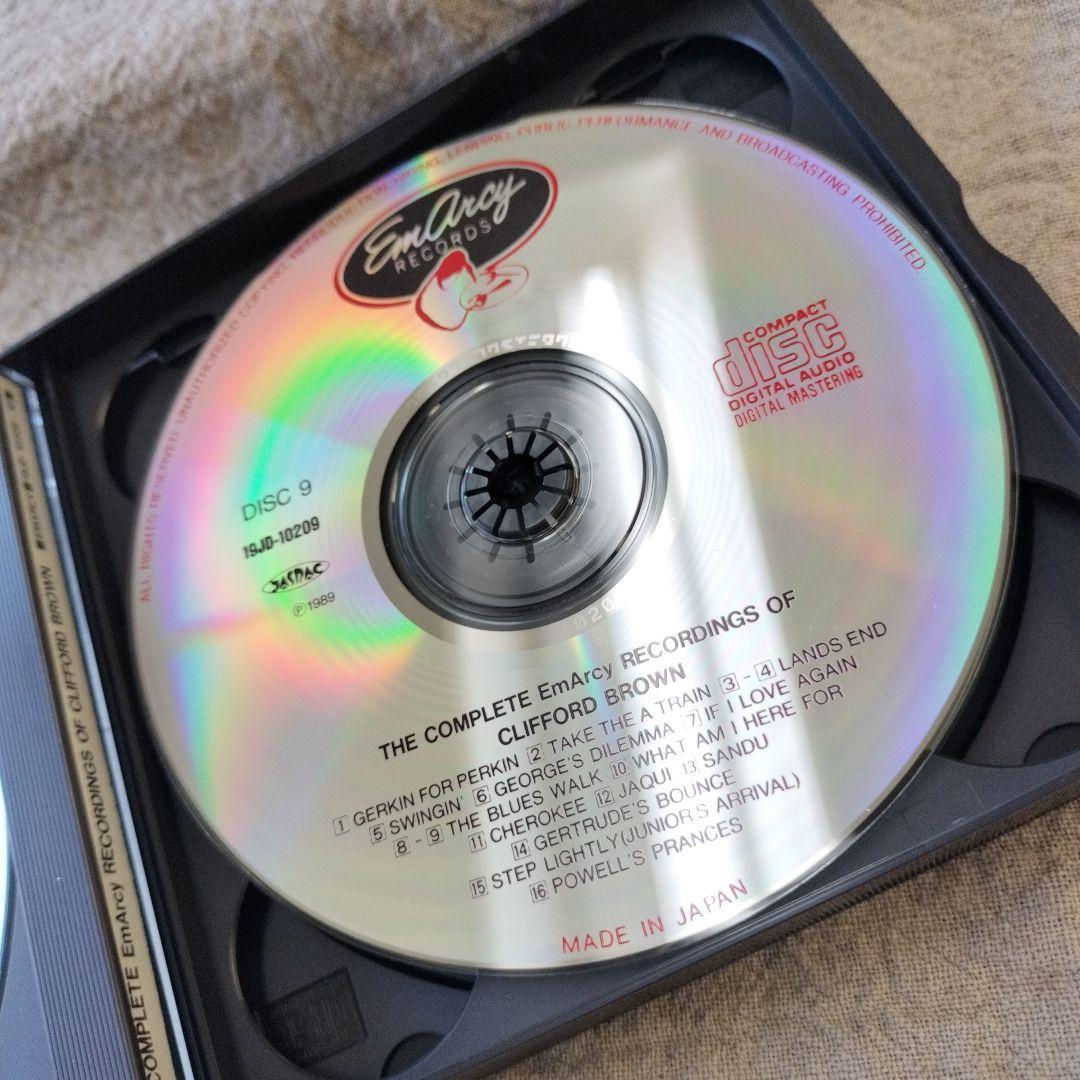 BROWNIE クリフォード・ブラウン　CD BOX