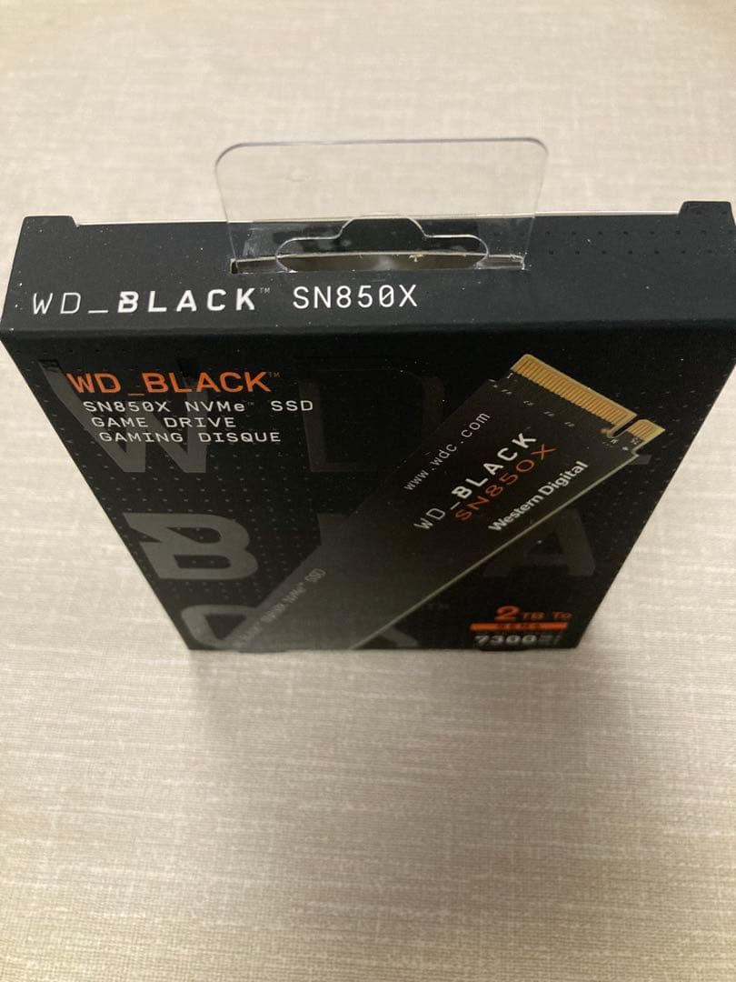 内蔵型SSD WD_BLACK SN850X 2TB NVMe SSD