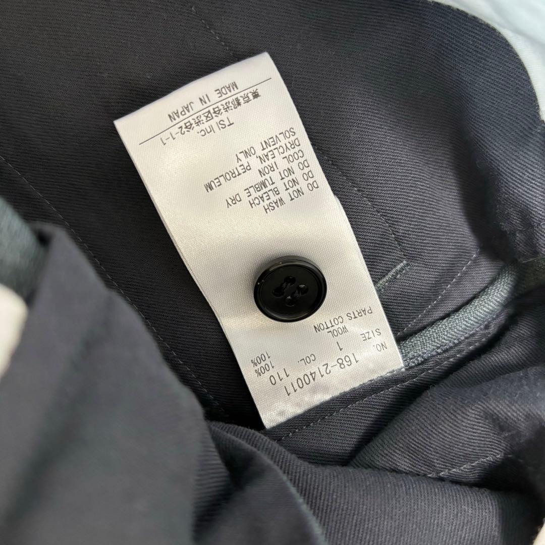 激レア イレーヴ yleve ハーフパンツ グレー overdye ウール