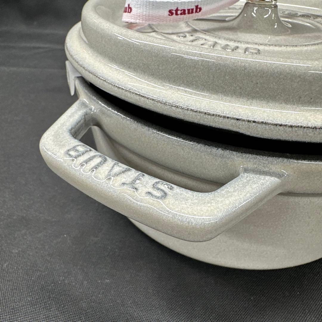 【未使用品】STAUB ストウブ ピコ・ココットラウンド カンパーニュ 18cm