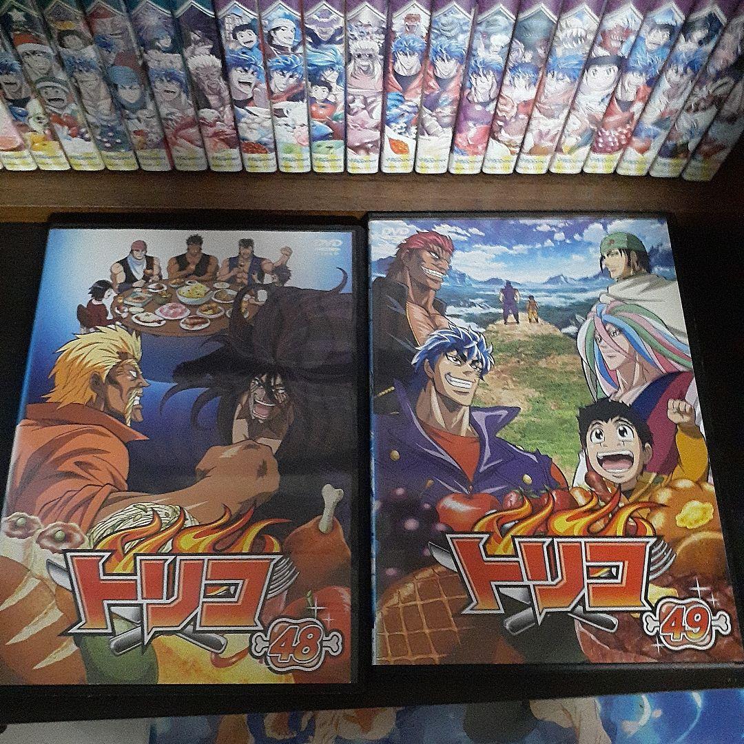 トリコ　レンタル　DVD 全49巻セット　トリコマニア付き