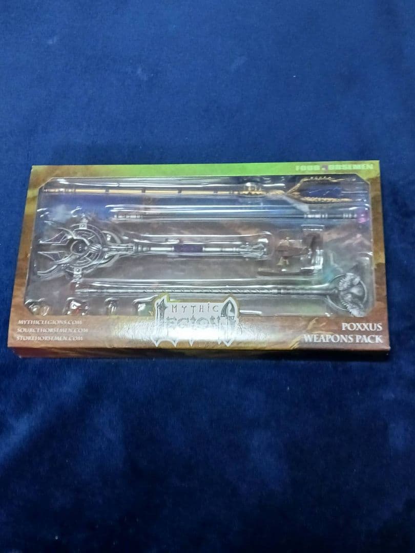 SF・ファンタジー・ホラー MYTHIC LEGIONS POXXUS WEAPONS PACK