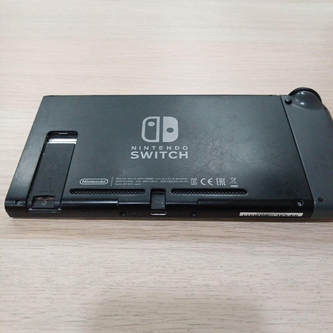d*7様 Switch グレー 本体ジャンク、画面映らない、部品取り