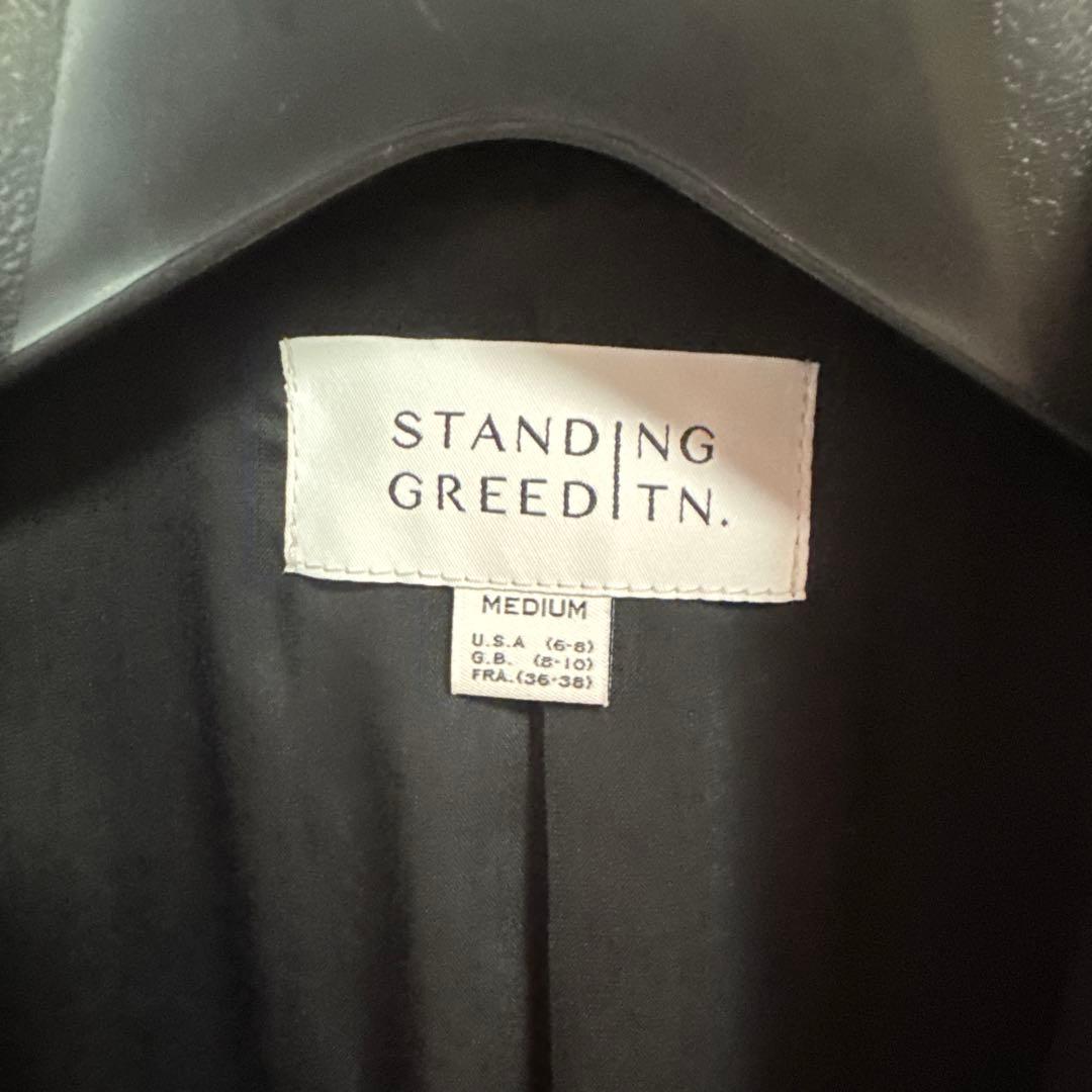 STANDING GREED TN. ブラック テーラードジャケット M