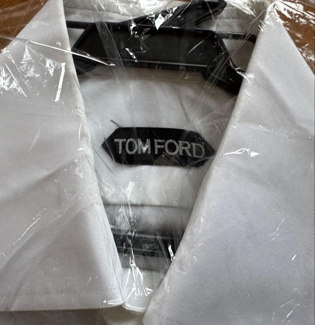 TOM FORD トムフォード セットアップ スーツ　グレー シャツ付き