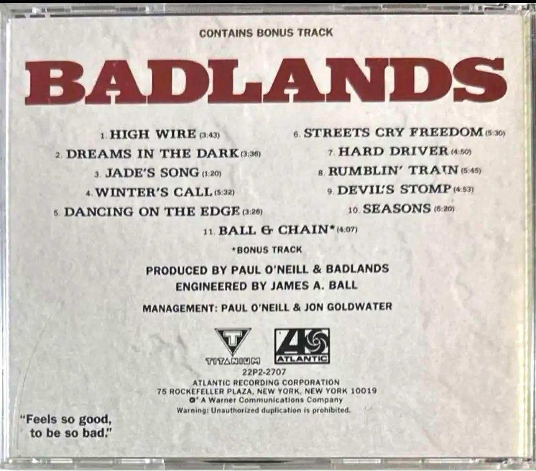 BADLANDS/バッドランズ/JAKE E. LEE & RAY GILLEN