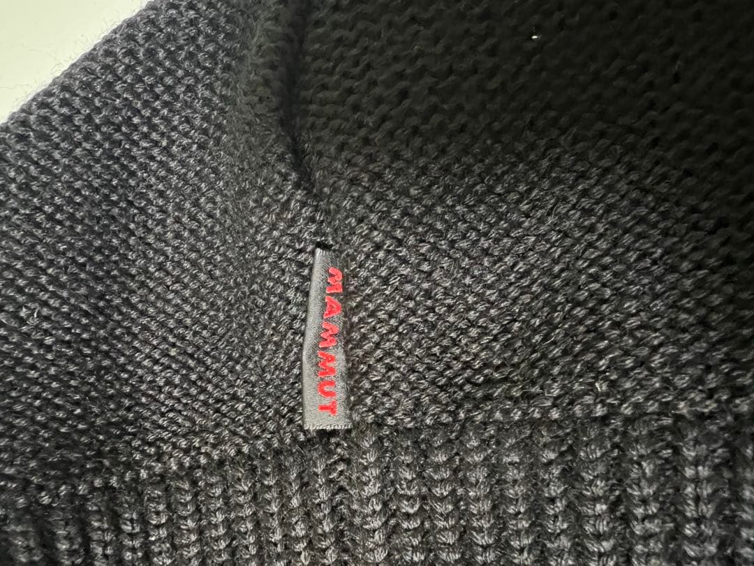 値下げ　美品　MAMMUT VISOR CAP　黒