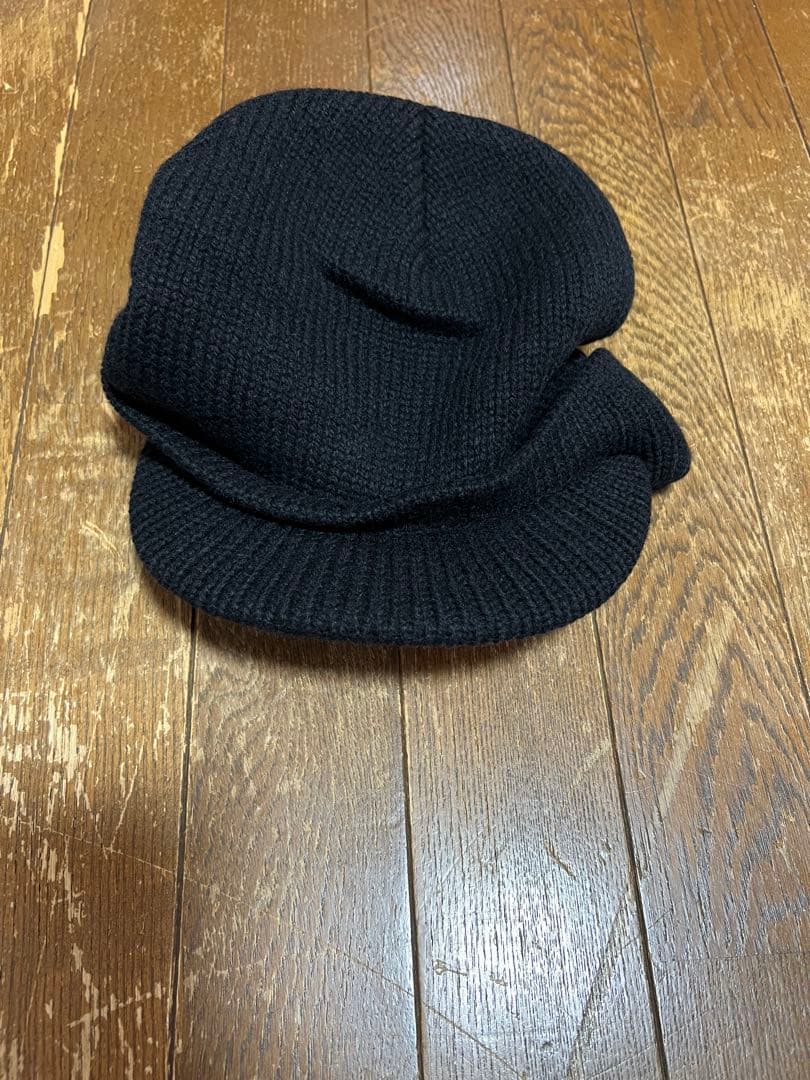 supreme ニット帽 ブラック 未使用