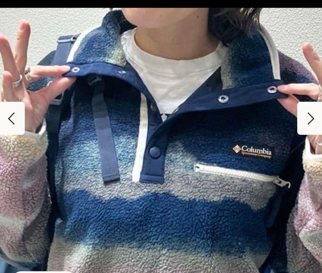 Columbia ヘルヴェティアII ハーフスナップフリーすスビームスボーイ