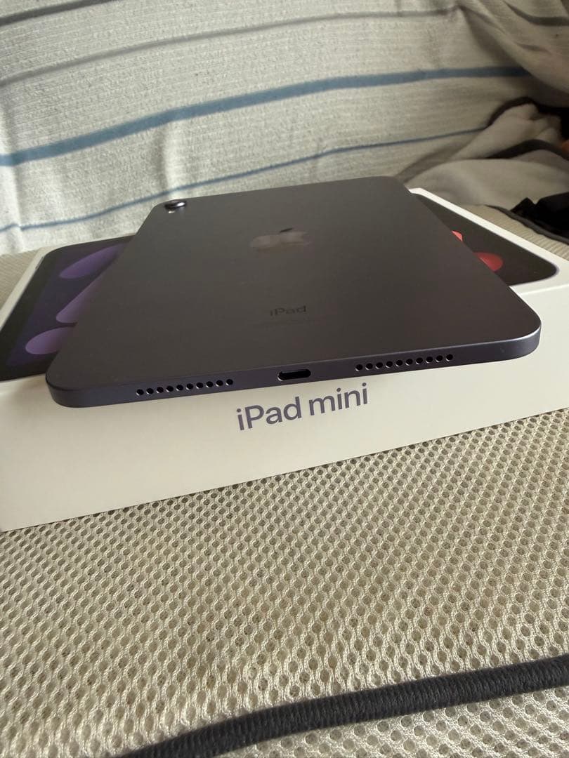 Apple iPad mini6 本体　バッテリー98% パープル