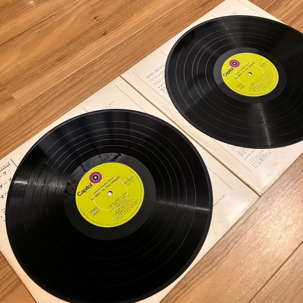 フォーク・クルセダーズ　レコード3枚セット！