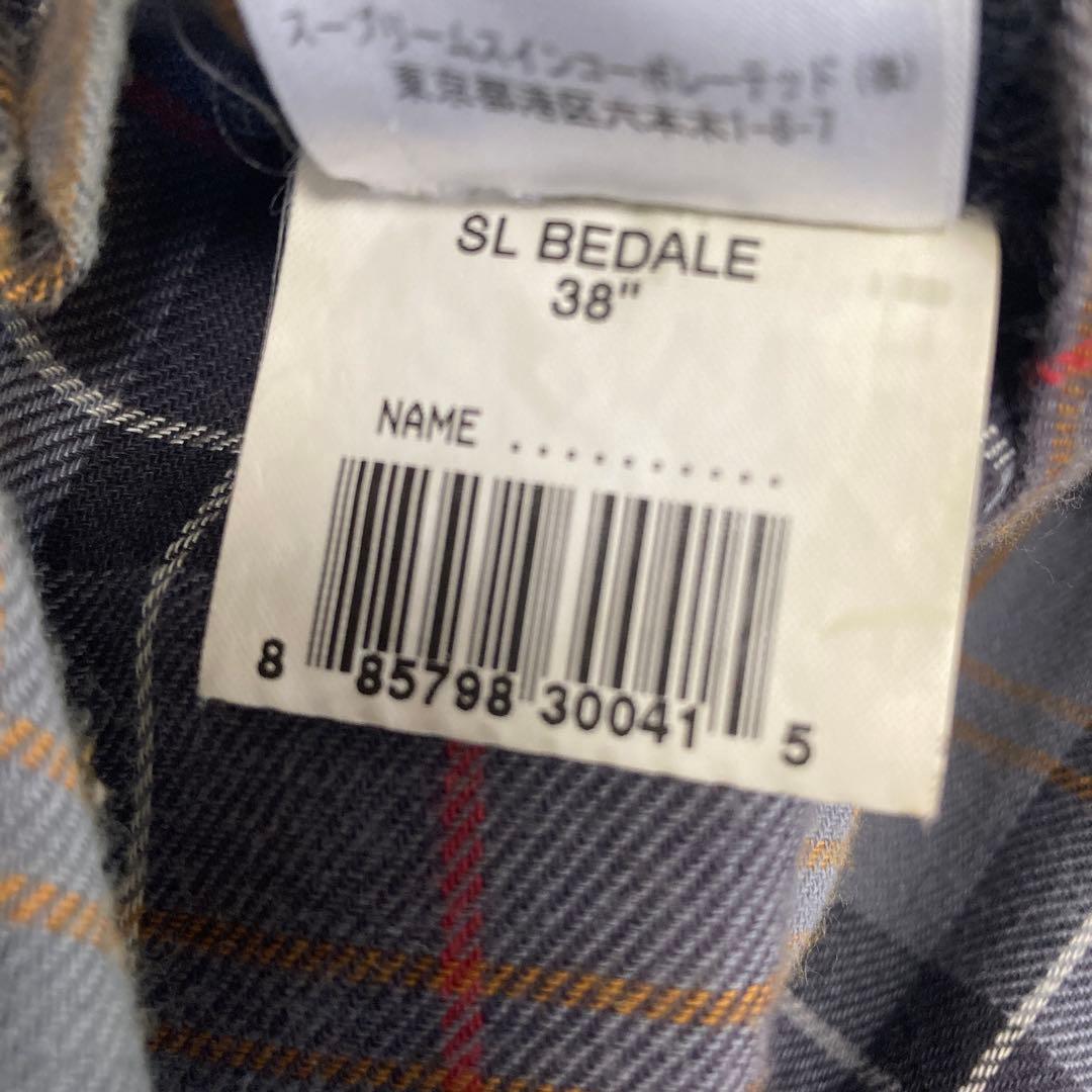 【週末特価】Barbour ブラック ビデイル 38SL