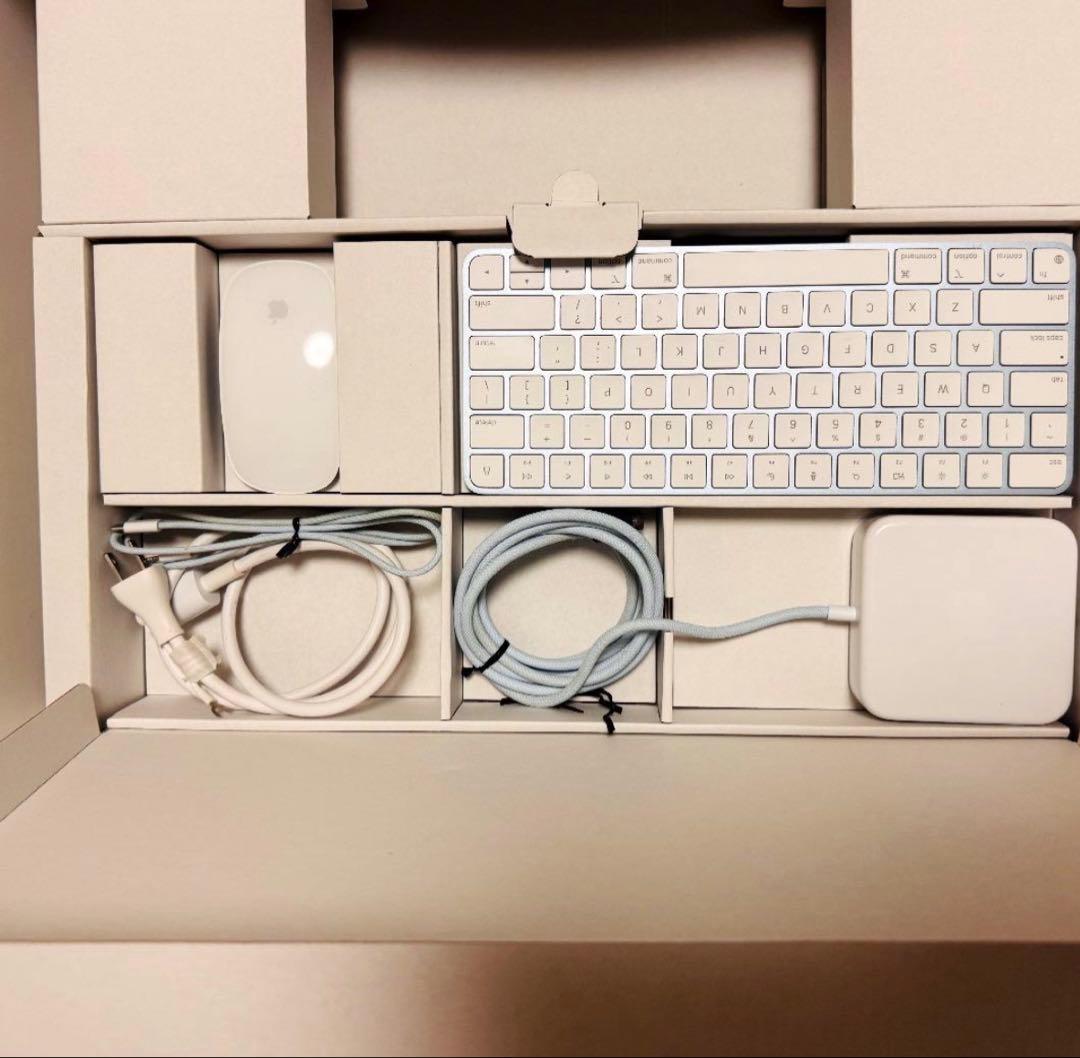 Apple iMac M3 8GB 256GB 24インチ 動作良好