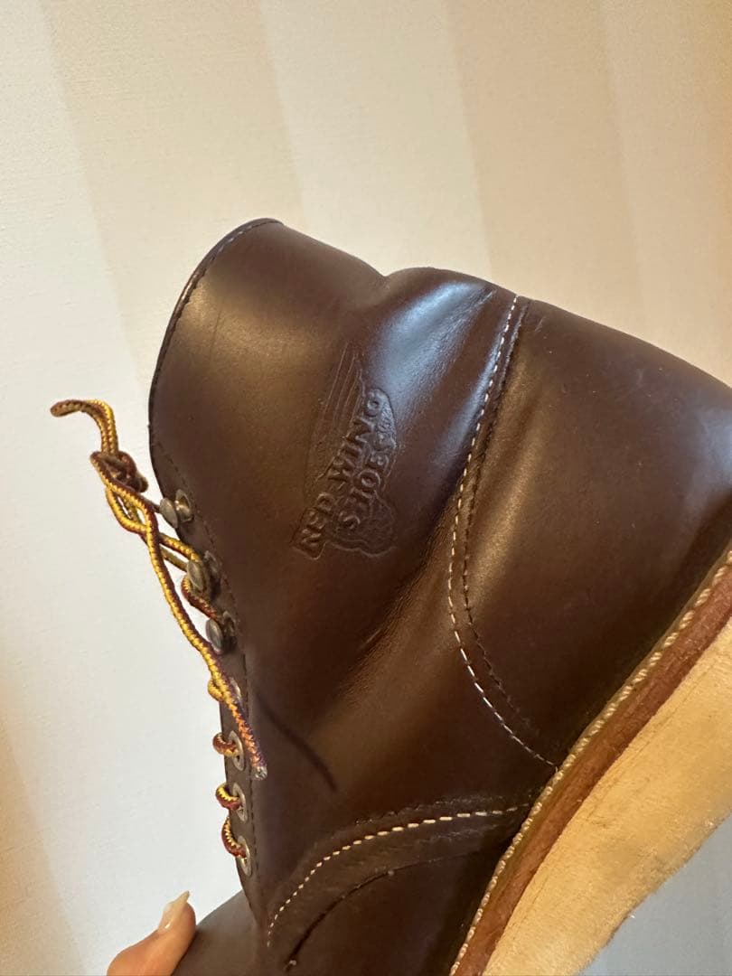 【廃盤】REDWING レッドウィング　プレーントゥ　5D 23.5㎝ ブラウン