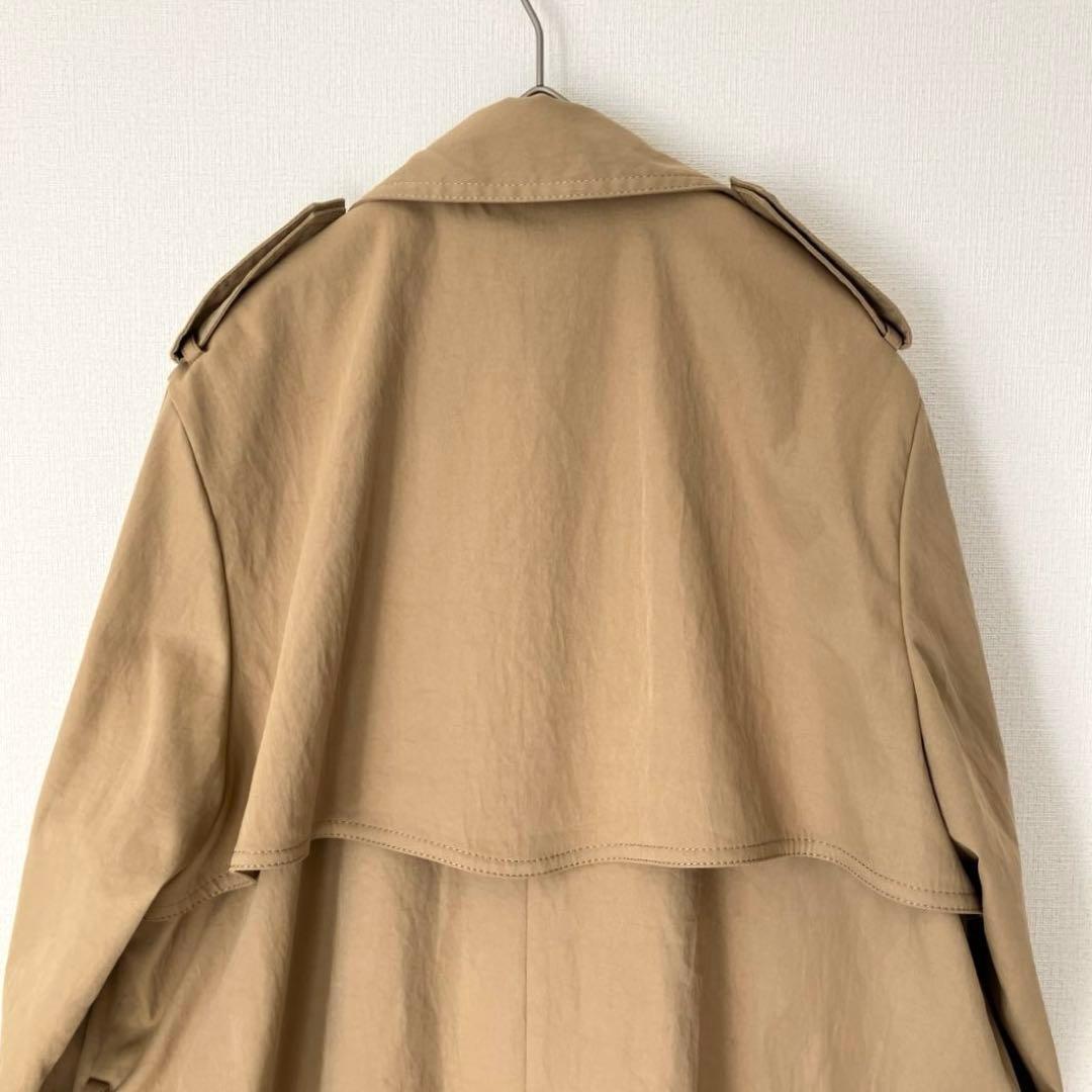 DAMA collection トレンチコート　ロング　M キャメル　ベージュ