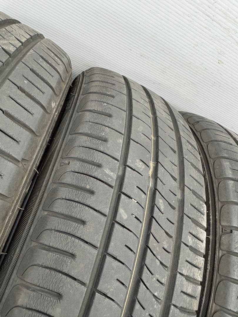 富山県☆ダンロップ EC204 4本☆165/55R15☆2021年製 8分山