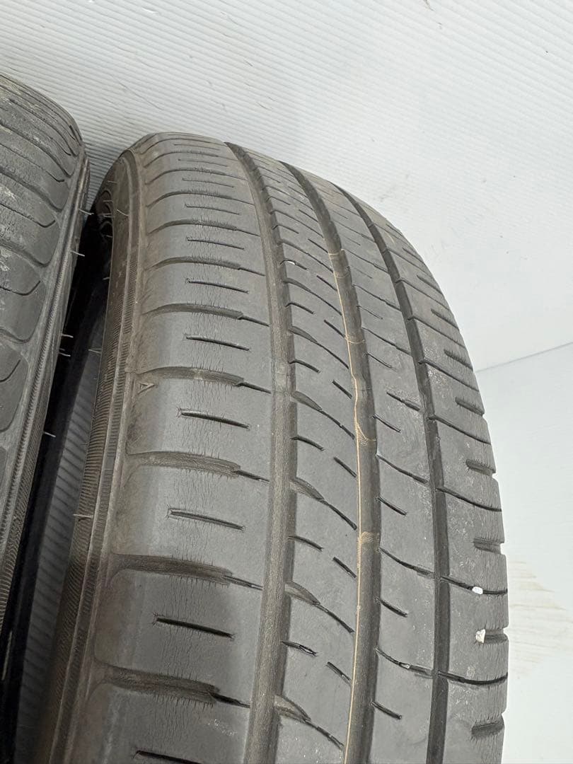 富山県☆ダンロップ EC204 4本☆165/55R15☆2021年製 8分山