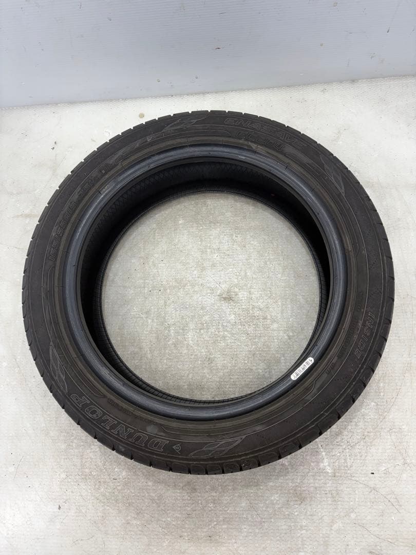 富山県☆ダンロップ EC204 4本☆165/55R15☆2021年製 8分山
