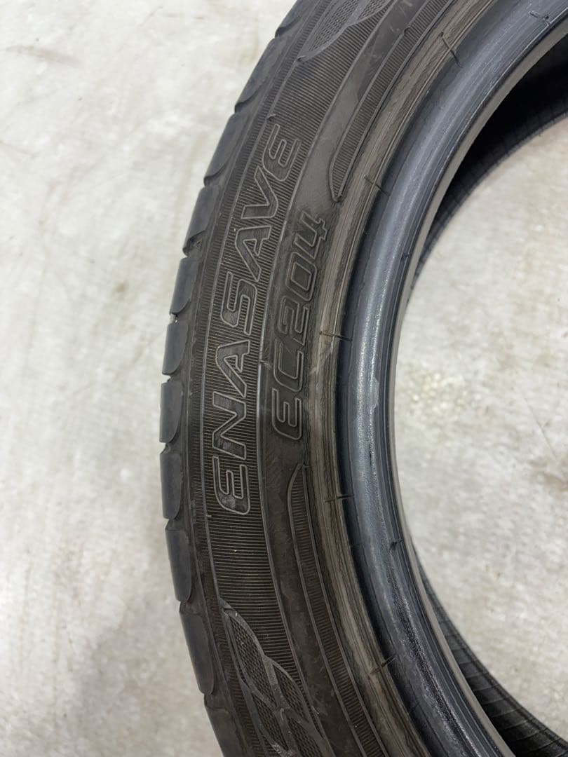 富山県☆ダンロップ EC204 4本☆165/55R15☆2021年製 8分山