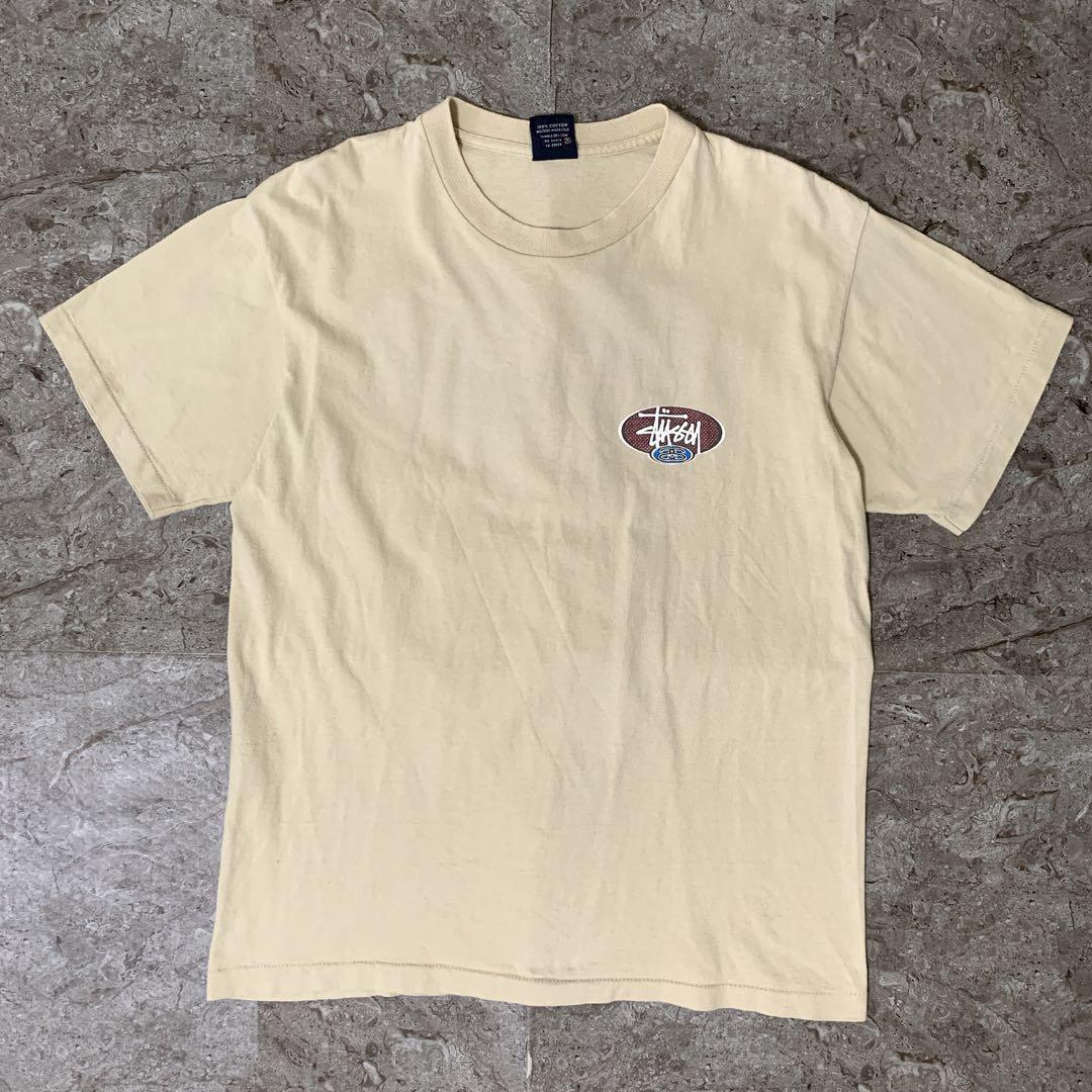 【希少/90s紺タグ】Stussy オールドステューシー 発泡プリントTシャツ