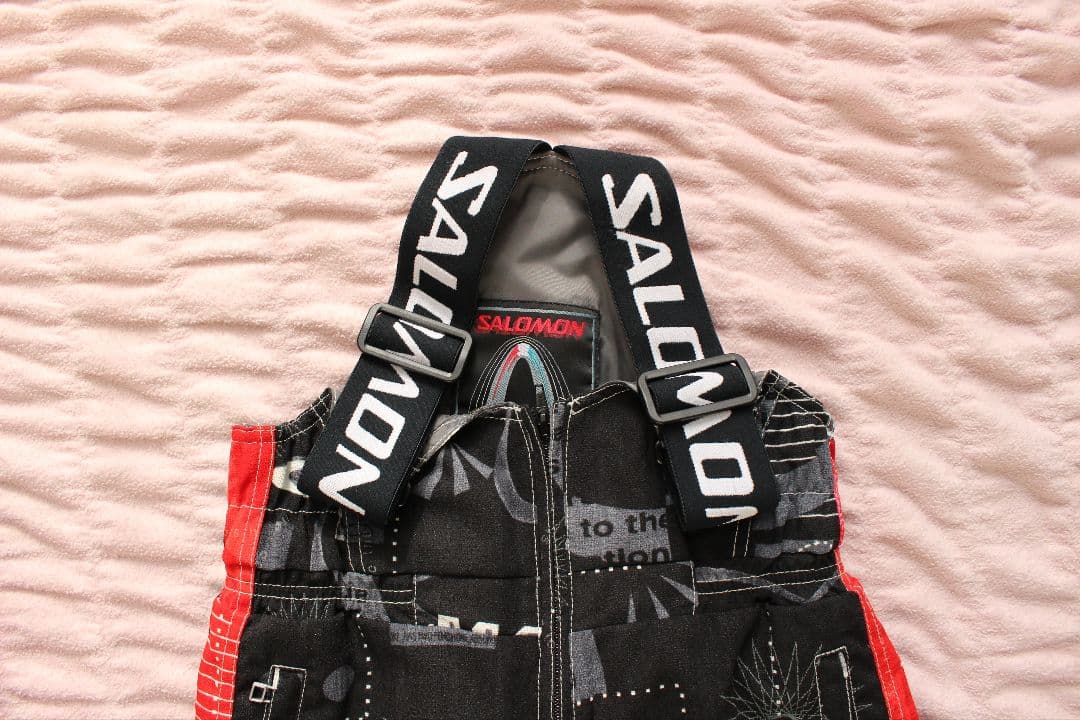 SALOMON スキーウェア 上下セット 135cm～155cm 調整可能