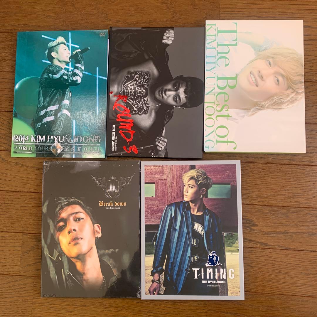 キム・ヒョンジュン SS501 CD DVD 23点おまとめ売り
