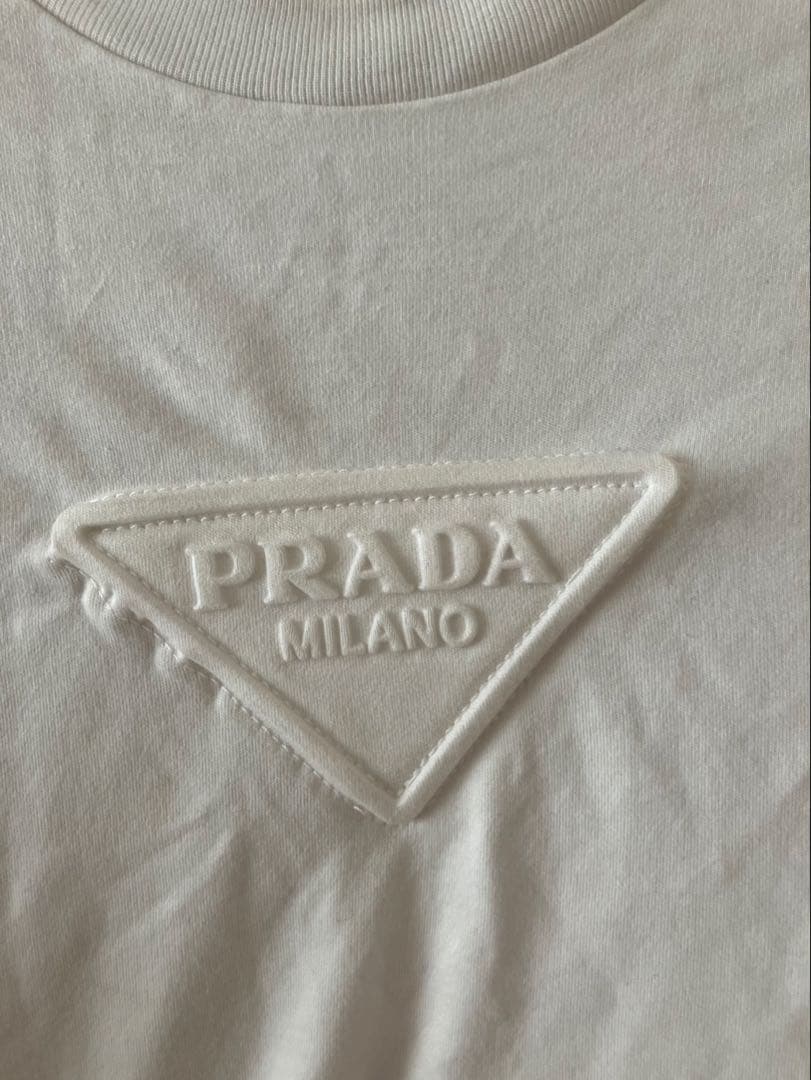 PRADA ホワイト Tシャツ