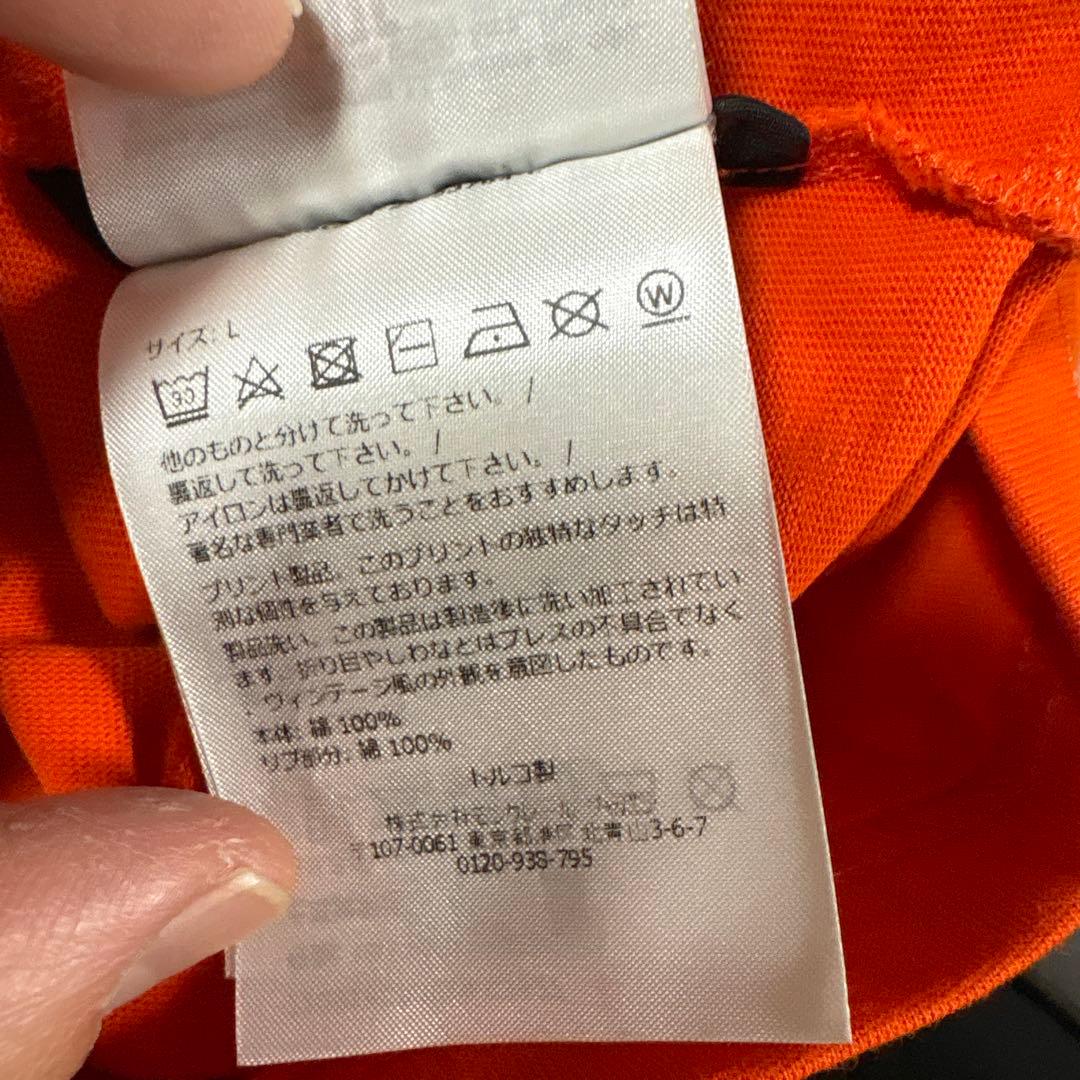 ★*★様 【美品】MONCLER オレンジ Tシャツ