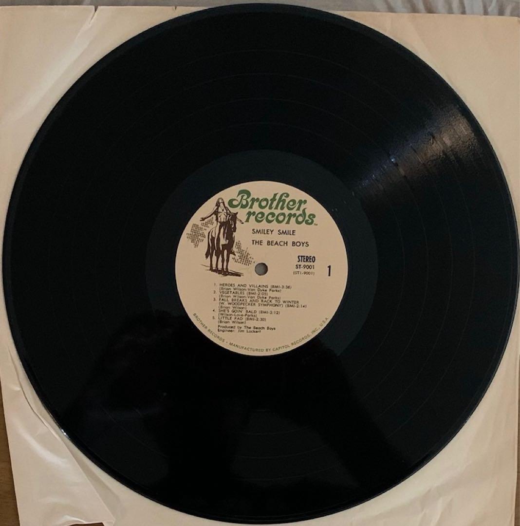 【中古LP】Smiley Smile- The Beach Boys 初期プレス