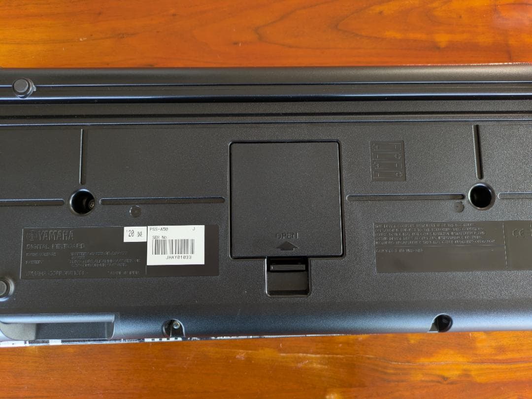 Yamaha PSS-A50 デジタルキーボード2020年購入　USB／説明書付