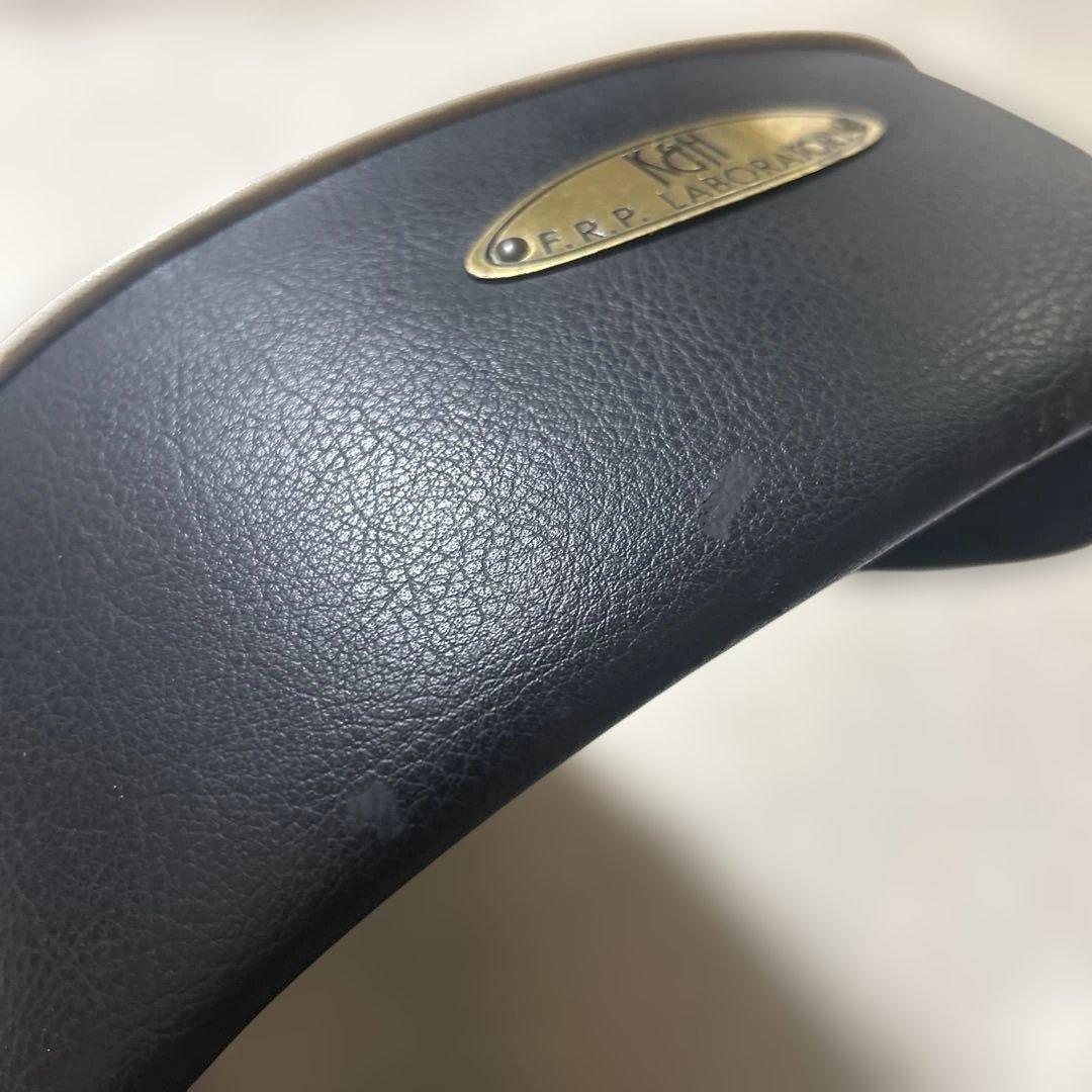 K&H SR400 段付きシート B パイピング白 S-1203BP マウント付