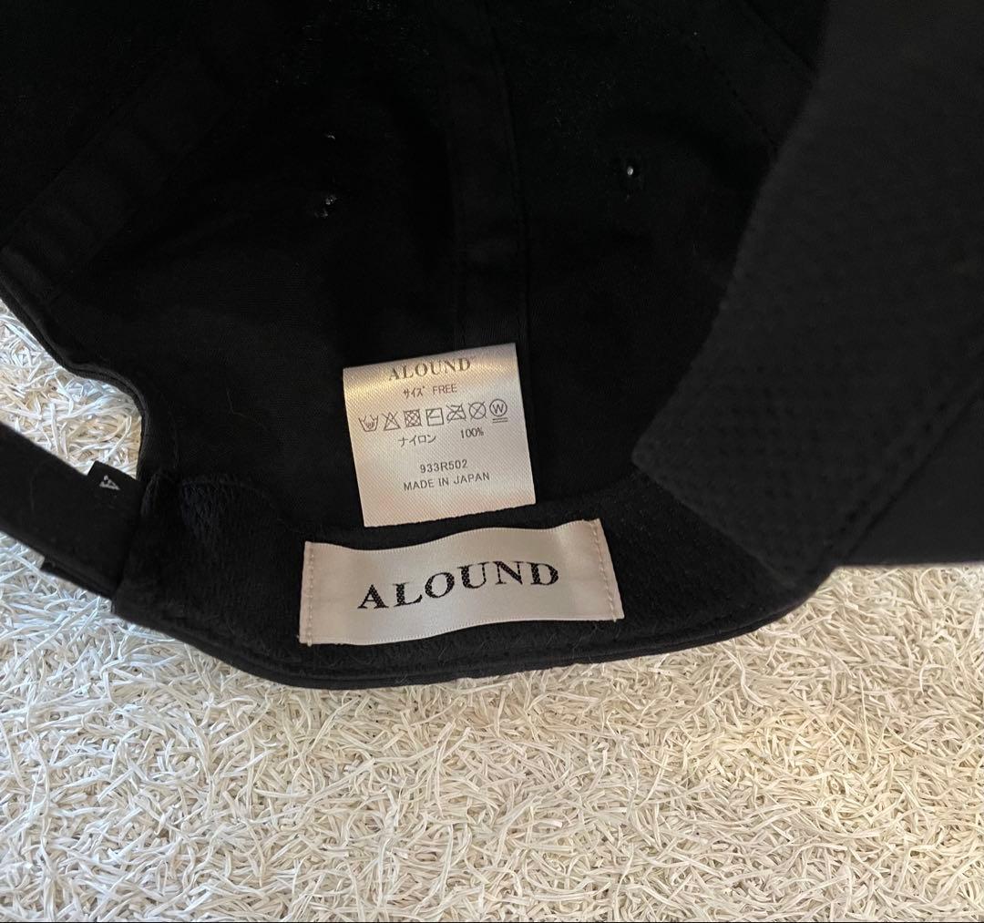 ALOUND アラウンド キャップ ナイロン ブラック