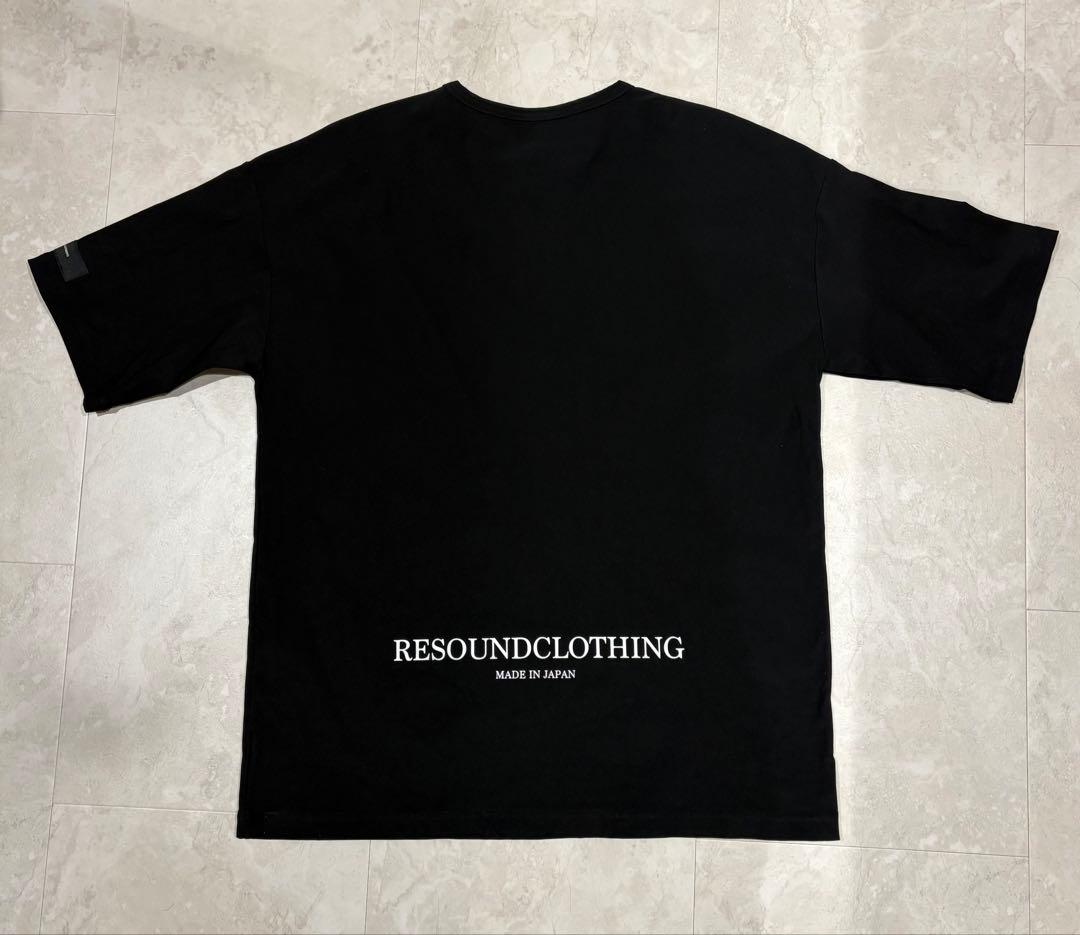 【限定販売品】RESOUND CLOTHING ブラック Tシャツ