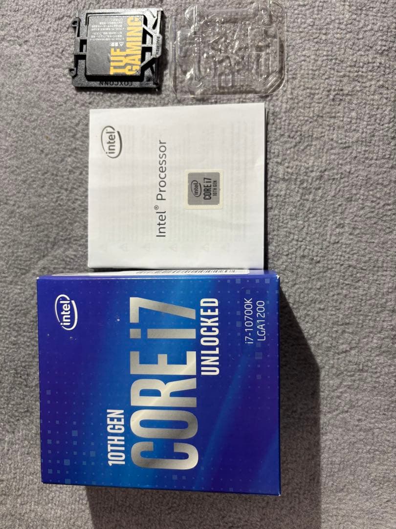 Intel Core i7-10700Ｋ + Z490+メモリ32gb+虎徹