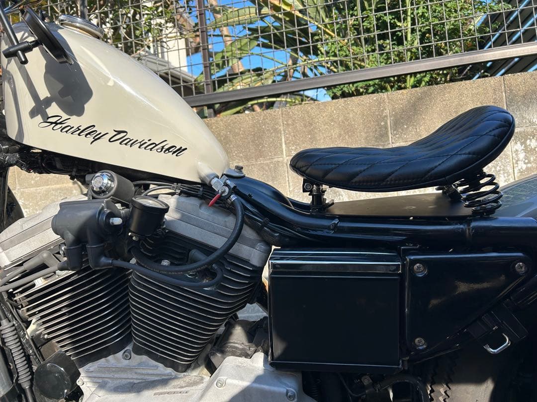 dhカスタム スプリングシートキット 1986～2003 スポーツスターブラック