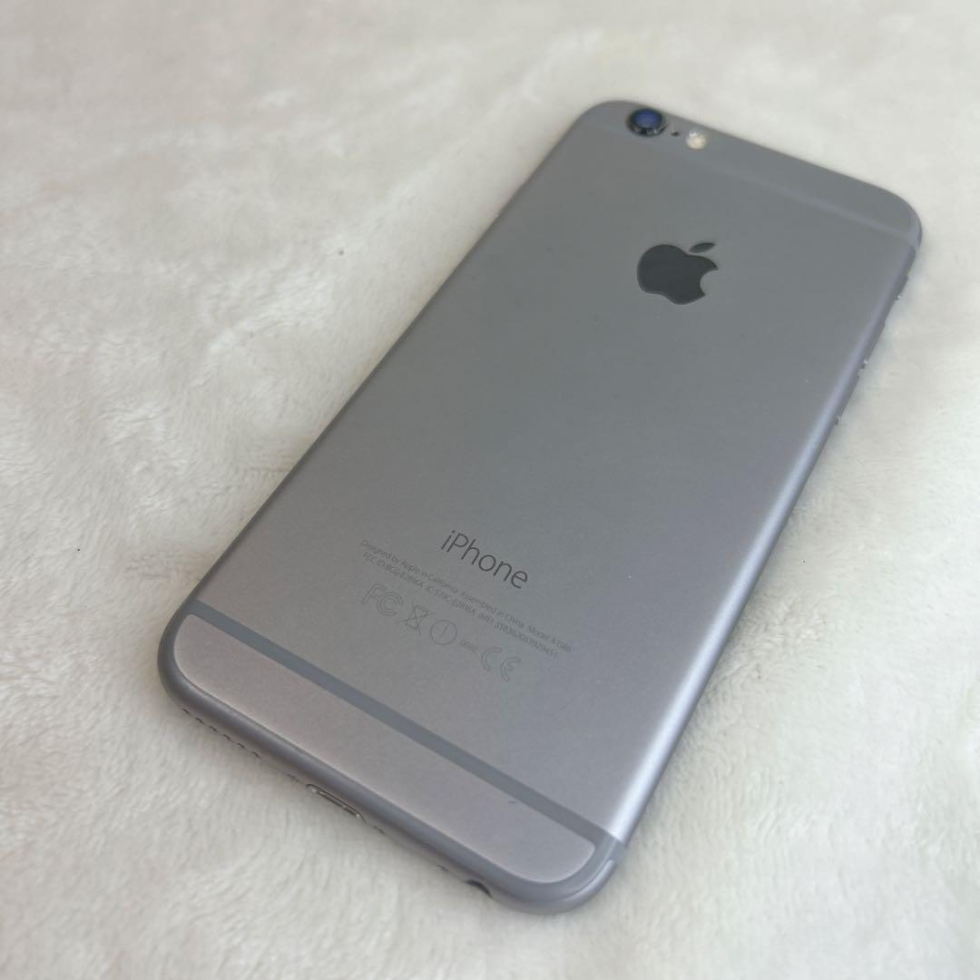 ✨美品✨Apple iPhone 6　シルバー　64GB 最大容量100%