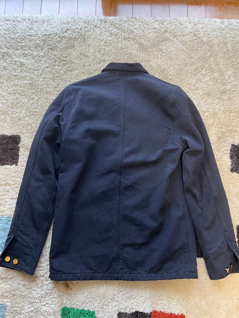 Carhartt x Stussy カバーオール チョアコート ネイビー S