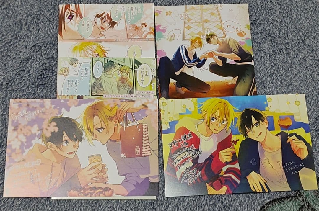 平野と鍵浦　春園しょう　アクリルスタンド　ブロマイド　イラストカード　他