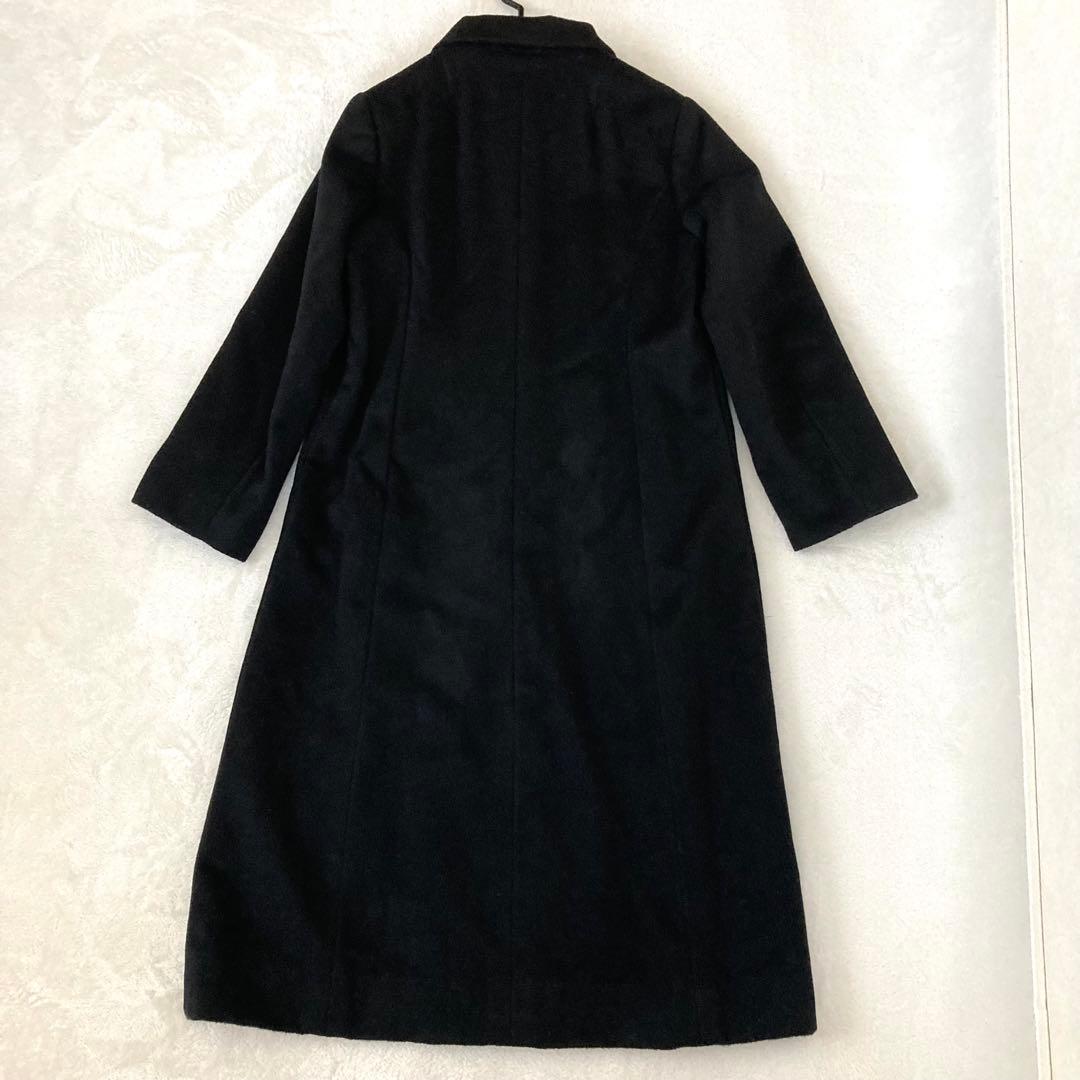 ロングコート レディース 黒 Ｌサイズ