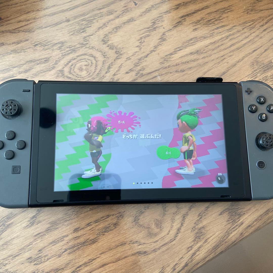 Nintendo Switch 本体 2018 Joy-Con グレー ジャンク