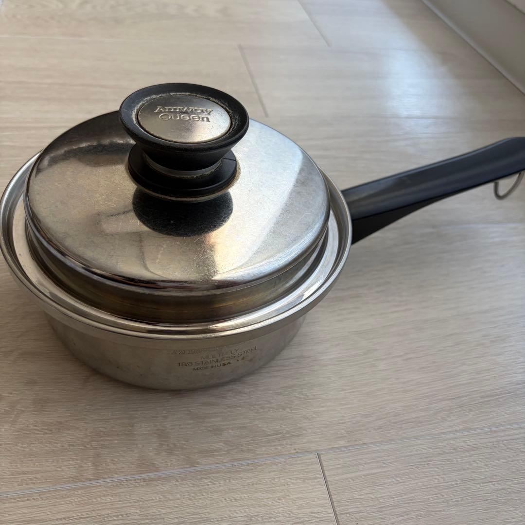 アムウェイ　amway　小中ソースパン　クィーンクックウェア 片手鍋セット