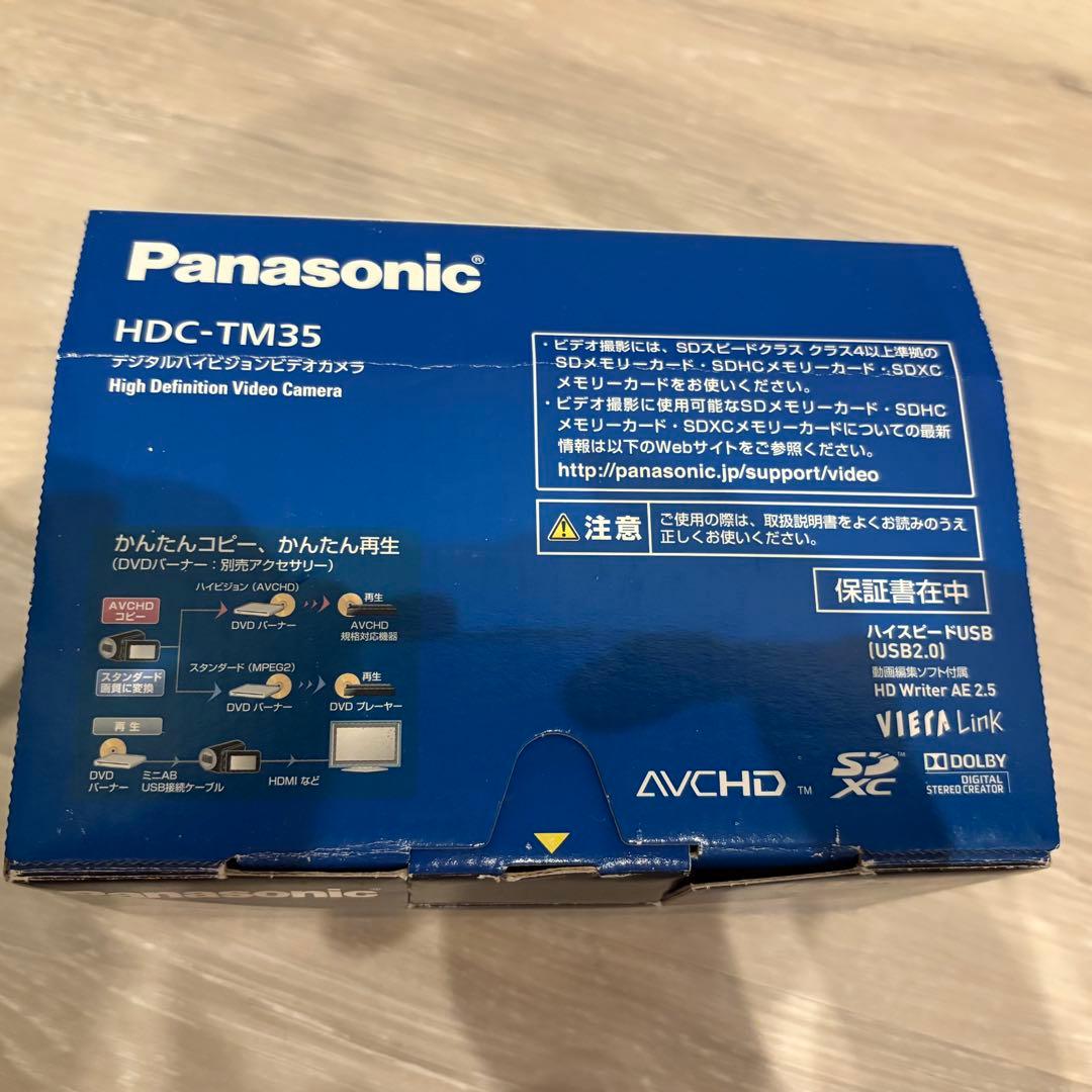Panasonic HDC-TM35 デジタルハイビジョンビデオカメラ　32GB