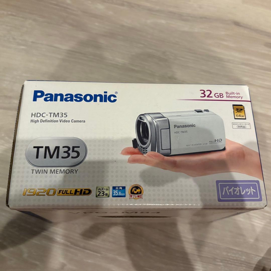 Panasonic HDC-TM35 デジタルハイビジョンビデオカメラ　32GB