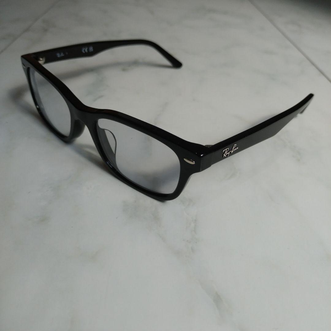 RAYBAN RB5345-D 薄いシルバーグレーレンズ
