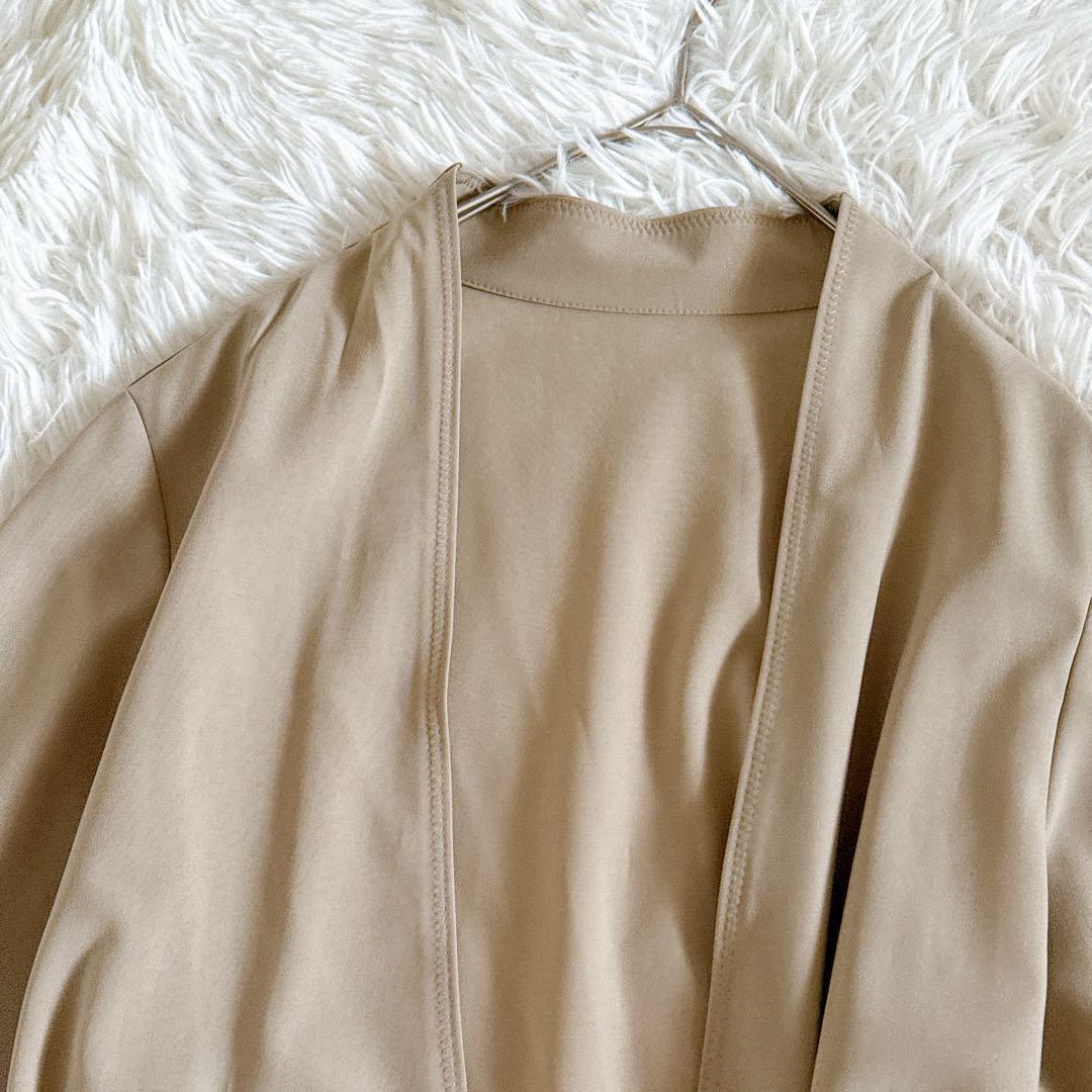 未使用タグ付き✨マッキントッシュ ベルト付き ガウンコート アウター ベージュ