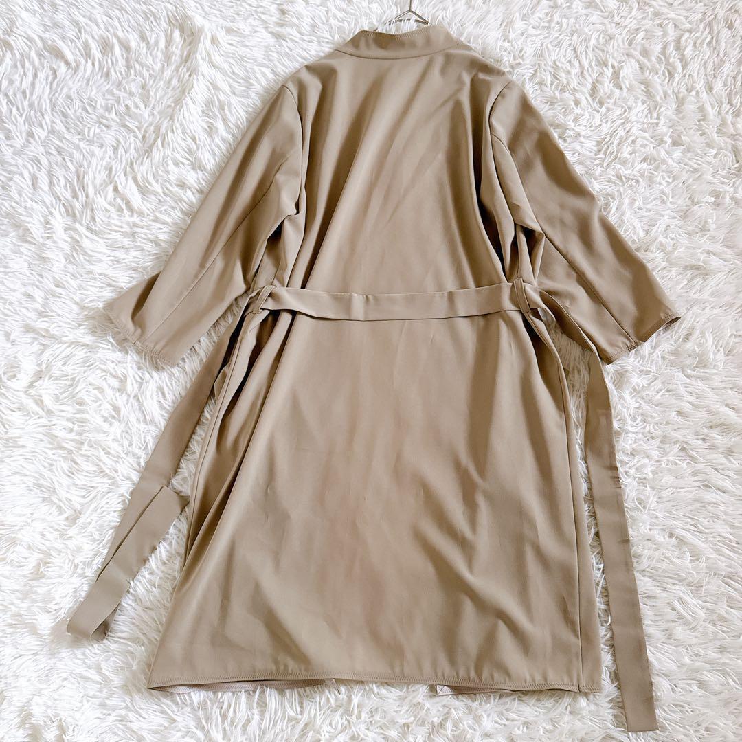 未使用タグ付き✨マッキントッシュ ベルト付き ガウンコート アウター ベージュ