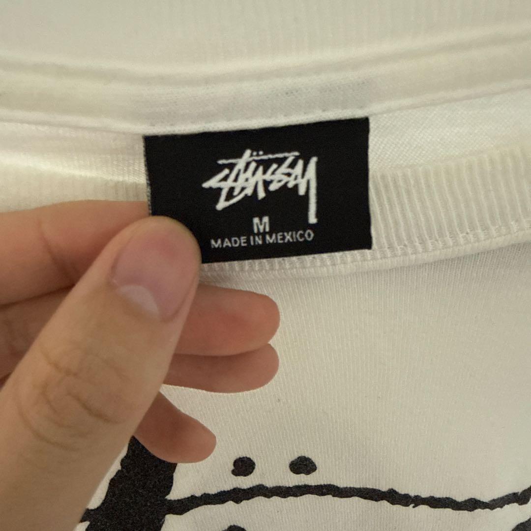 STUSSY ステューシー OFF-WHITE オフホワイト Tシャツ