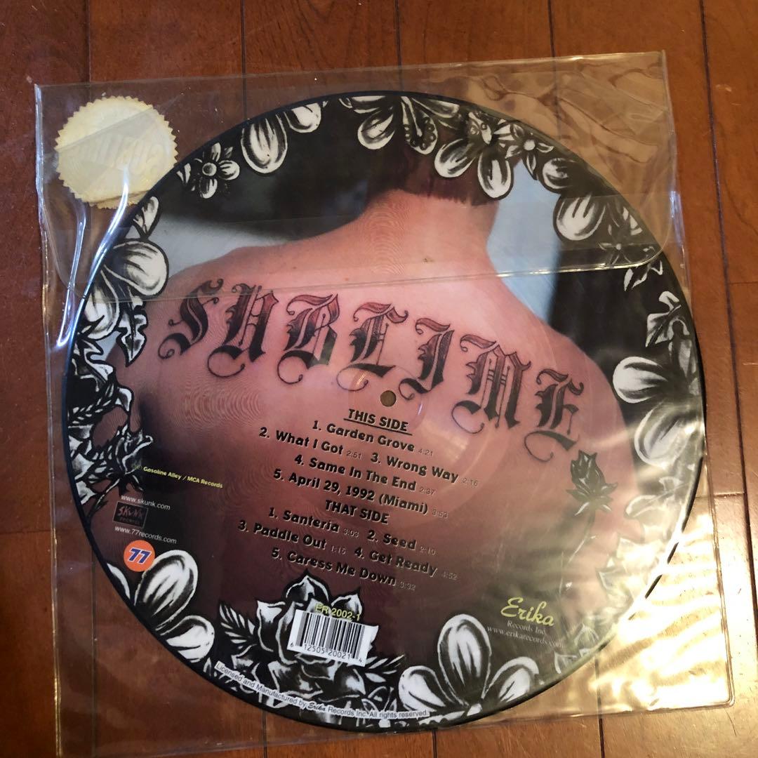 SUBLIME ピクチャーレコード