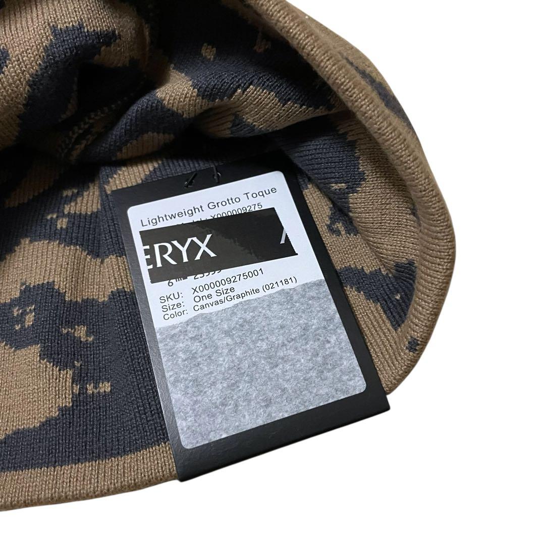 ARC'TERYX アークテリクスグロットトーク迷彩ニット帽ビーニーテックy2k