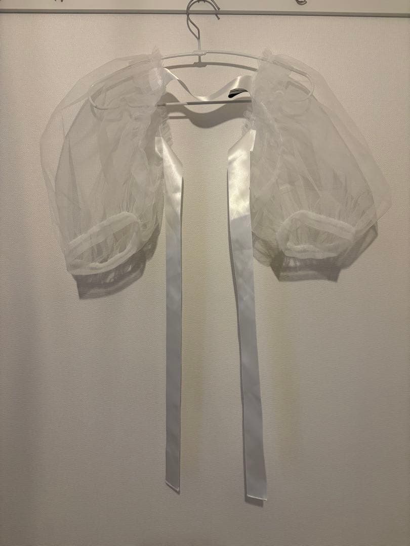 Comme des Garçons ホワイト チュールボレロ